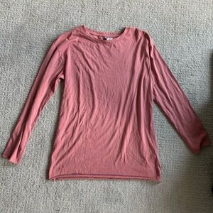Mauve long sleeve tee
